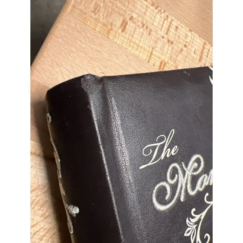 TYM Memories Brown Faux Leather With Cream Stitching Memories Photo Album
